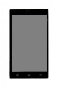 Lcd With Touch Screen For Intex Aqua 4x Black By - Maxbhi.com