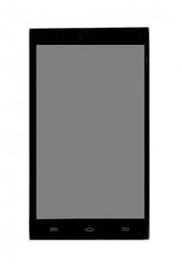 Lcd With Touch Screen For Intex Aqua 4x Black By - Maxbhi.com