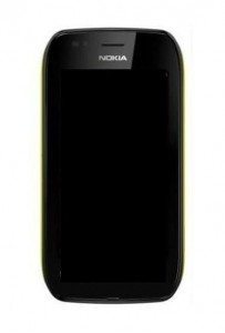 Lcd With Touch Screen For Nokia 710 Black By - Maxbhi.com