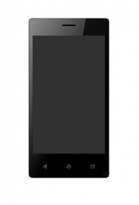 Lcd With Touch Screen For Intex Aqua Wing Black By - Maxbhi.com
