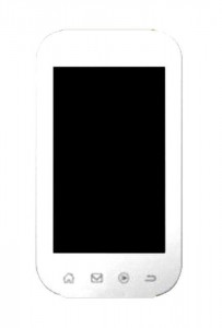 Lcd With Touch Screen For Lava Kkt 50 White By - Maxbhi.com