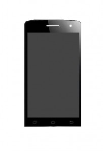Lcd With Touch Screen For Hitech S430 Amaze Black By - Maxbhi.com