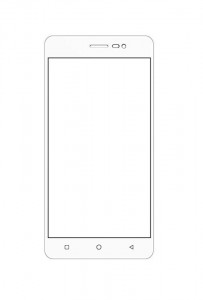 Replacement Front Glass For Karbonn K9 Smart White By - Maxbhi.com