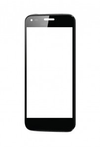 Replacement Front Glass For Panasonic Eluga S Mini Black By - Maxbhi.com