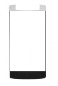 Replacement Front Glass For Inew V8 White By - Maxbhi.com