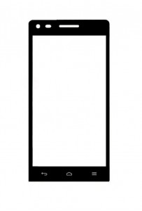 Replacement Front Glass For Huawei Ascend G6 4g Black By - Maxbhi.com