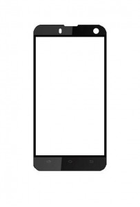 Replacement Front Glass For Micromax Bolt Q323 White By - Maxbhi.com