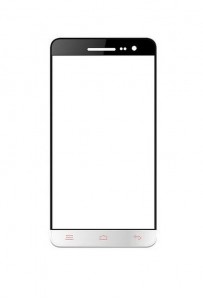 Replacement Front Glass For Ok Jupiter Z7 Black By - Maxbhi.com