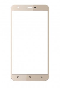 Replacement Front Glass For Intex Aqua Note 5.5 Champagne By - Maxbhi.com
