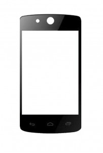 Replacement Front Glass For Mtech Bravo 3g White By - Maxbhi.com