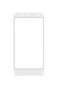 Replacement Front Glass For Bq Aquaris V White By - Maxbhi.com