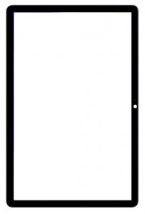 Replacement Front Glass For Umidigi G7 Tab Pro Black By - Maxbhi Com