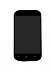 Lcd With Touch Screen For Fly F350 Black By - Maxbhi.com