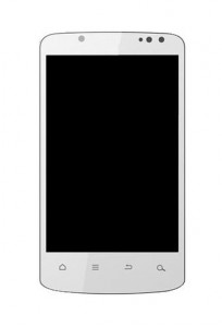 Lcd With Touch Screen For Intex Aqua Sx Black White By - Maxbhi.com