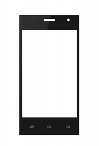 Touch Screen Digitizer For Spice Xlife 415 Grey By - Maxbhi.com