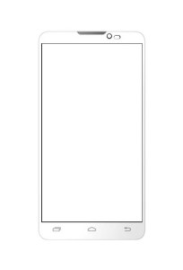 Replacement Front Glass For Micromax A111 Canvas Doodle White By - Maxbhi.com