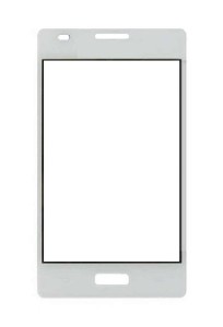 Replacement Front Glass For Lg Optimus L5 E610 White By - Maxbhi.com