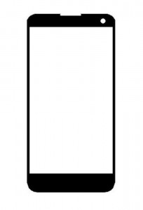 Replacement Front Glass For Micromax Bolt Q339 Black By - Maxbhi.com
