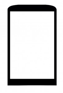 Replacement Front Glass For Htc Hero Cdma White By - Maxbhi.com