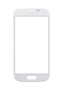 Replacement Front Glass For Samsung Galaxy S4 Mini I9195i White By - Maxbhi.com