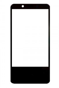 Replacement Front Glass For Samsung I9500 Fraser Black By - Maxbhi.com