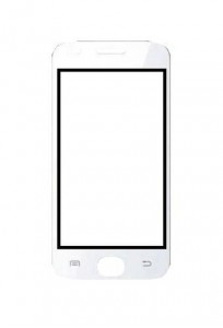 Replacement Front Glass For Karbonn Smart A4 Plus White By - Maxbhi.com