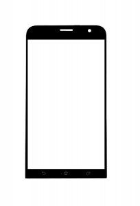 Replacement Front Glass For Asus Zenfone Go Zb500kl White By - Maxbhi.com