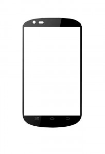 Replacement Front Glass For Spice Stellar 445 White By - Maxbhi.com