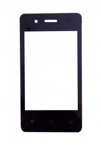 Replacement Front Glass For Spice Stellar Mi362 Black By - Maxbhi.com