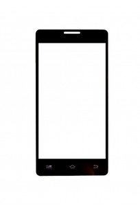 Replacement Front Glass For Coolpad 7236 Black By - Maxbhi.com
