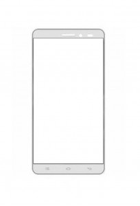 Replacement Front Glass For Celkon Astro White By - Maxbhi.com