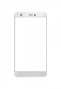 Replacement Front Glass For Octa Nero White By - Maxbhi.com