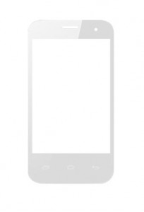 Replacement Front Glass For Videocon Infinium Z30 Lite White By - Maxbhi.com