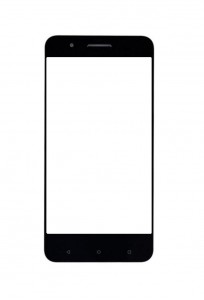 Replacement Front Glass For Htc One X10 Black By - Maxbhi Com