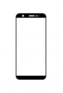 Touch Screen Digitizer For Plum Gator 7 Black By - Maxbhi Com