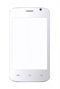 Touch Screen Digitizer For Karbonn Alfa A110 White By - Maxbhi.com