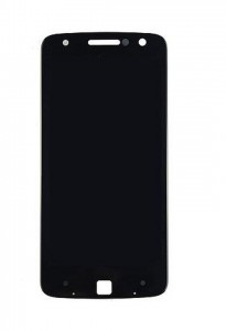 Lcd With Touch Screen For Moto Z 32gb Black Grey By - Maxbhi.com