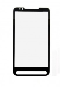 Replacement Front Glass For Htc Hd2 T8585 Black By - Maxbhi.com