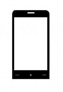 Replacement Front Glass For Asus Nuvifone M10 Black By - Maxbhi.com