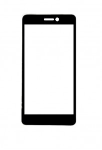 Replacement Front Glass For Nubia N1 64gb Black By - Maxbhi.com