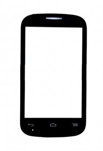 Replacement Front Glass For Alcatel One Touch Pop C3 4033d Black By - Maxbhi.com