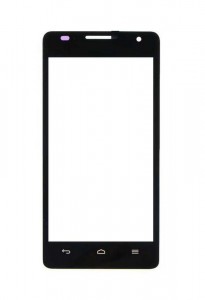 Replacement Front Glass For Huawei Ascend G526 Black By - Maxbhi.com