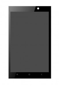 Lcd With Touch Screen For Mtech Ace Pro 4g White By - Maxbhi.com