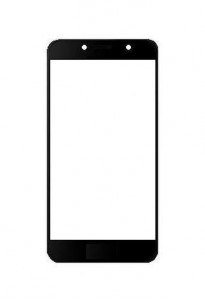 Replacement Front Glass For Blu Advance A5 Black By - Maxbhi.com
