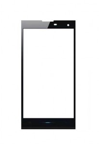 Replacement Front Glass For Vedaee Inew V3 Black By - Maxbhi.com