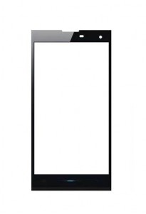 Replacement Front Glass For Vedaee Inew V7 Black By - Maxbhi.com