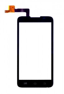 Touch Screen Digitizer For Spice Mi496 Spice Coolpad 2 Black By - Maxbhi.com