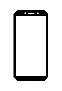 Replacement Front Glass For Blu Tank Xtreme White By - Maxbhi Com
