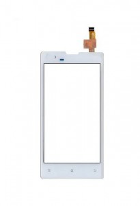 Touch Screen Digitizer For Spice Stellar Mi497 White By - Maxbhi.com