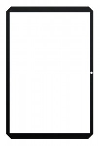 Replacement Front Glass For Blackview Oscal Spider 8 Black By - Maxbhi Com